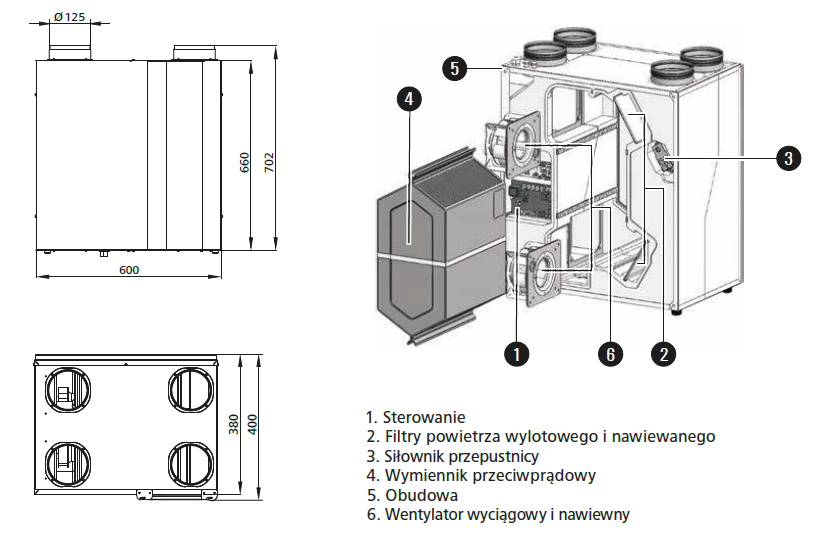 Dane techniczne HRU MinistAIR W-250